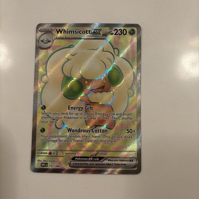Whimsicott ex SV: White Flare 157/086 NM