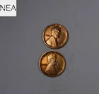 1910-S+1911-S Lincoln Wheat Penny Cent Set/Lot ~ AU/BU Red ~ ZWL77