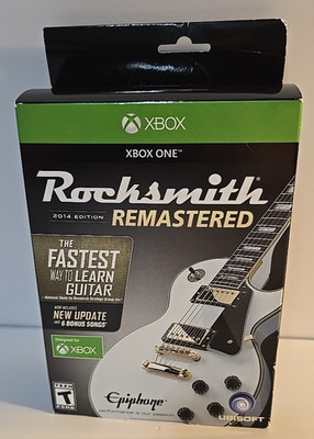 Rocksmith 2014 Edition Remastered Xbox One with Cable - Brand New - Sealed