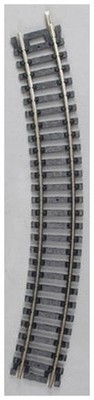 Atlas HO Scale Code 100 18'' Radius Curve Bulk Model Train Track (Single Piece)