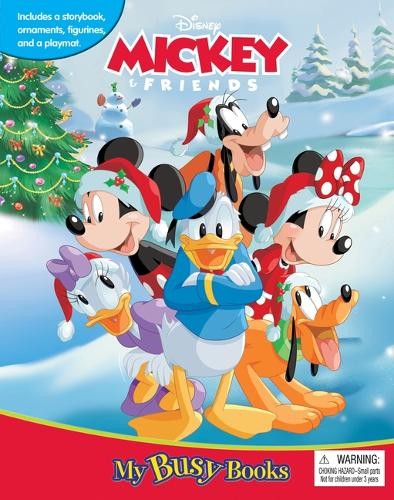 Phidal Publishing Inc. Disney Mickey's Christmas My Busy Book (Tascabile)