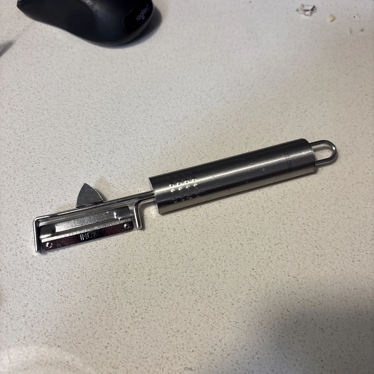 Presse-ail Ancien Fackelmann 3 En 1, Aluminium, Pour Olive/cherry, Fait En Allemagne