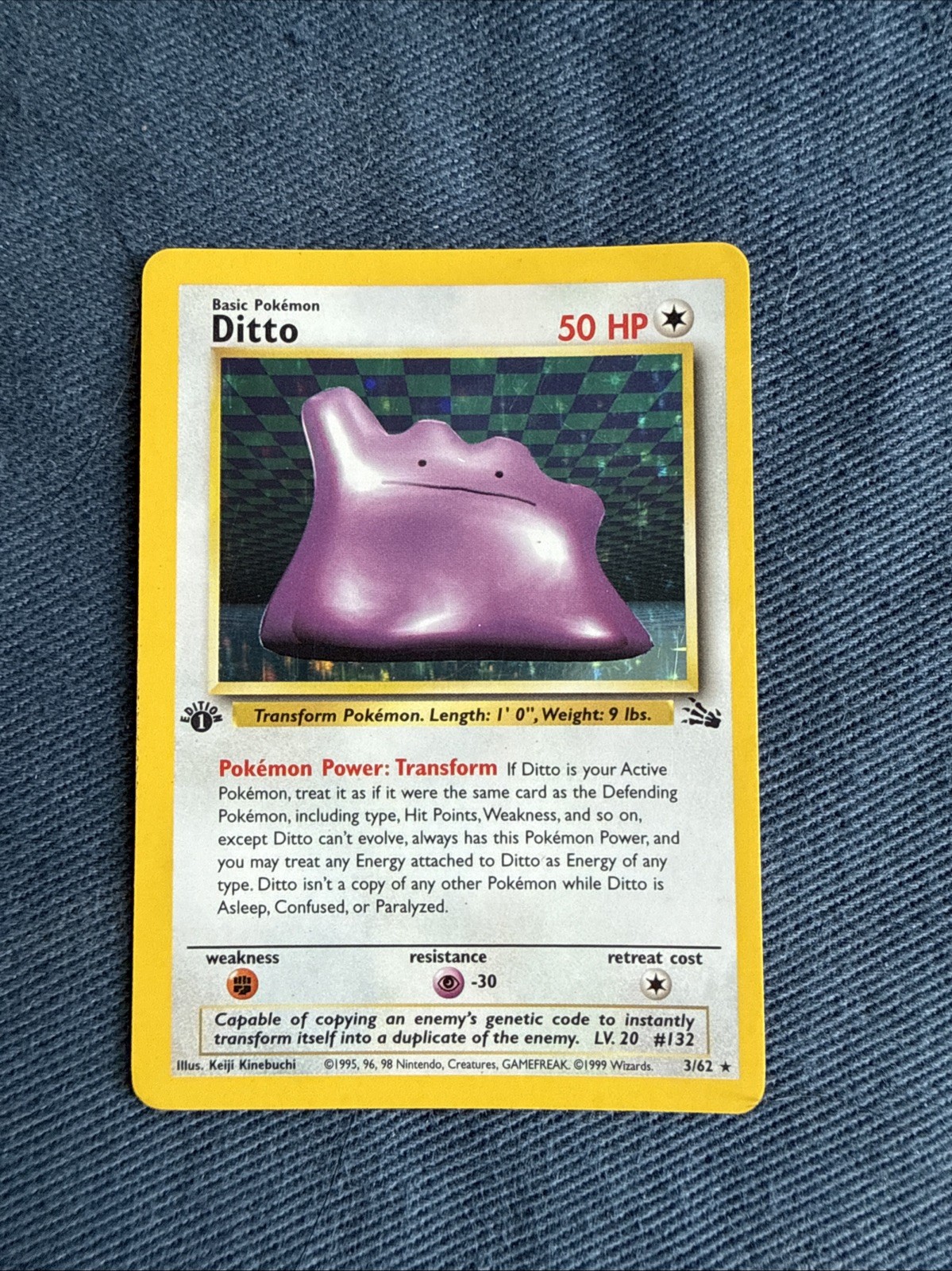 ditto holographic pokemon card value Holo Ditto 132/165 Rare Scarlet and Violet 151 Pokemon TCG