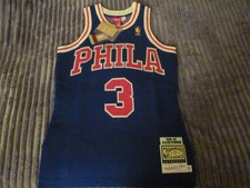 MITCHELL & NESS x CLOT PHILADELPHIA 76ERS A.I. knit jersey brand new with tags
