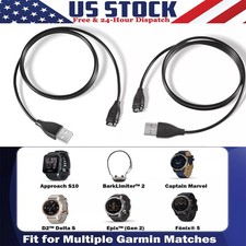 Replacement for Garmin Charger Cable 010-12491-01 Multiple Watch Devices 2 PCS