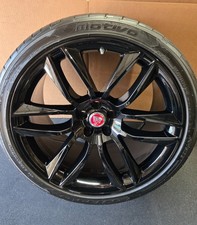 Original 20" Jaguar F Type OEM R S Wheels Black 20x10.5 20x9 Rims Tires $2285obo