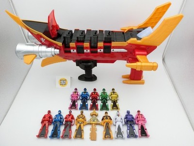 Kaizoku Sentai Gokaiger DX Gokai Galleon Buster Rager Key 13 Set Metallic Ver.