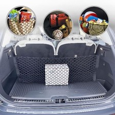 Envelope Style Trunk Mesh Cargo Net - Car Accessories - Premium Trunk Organizer