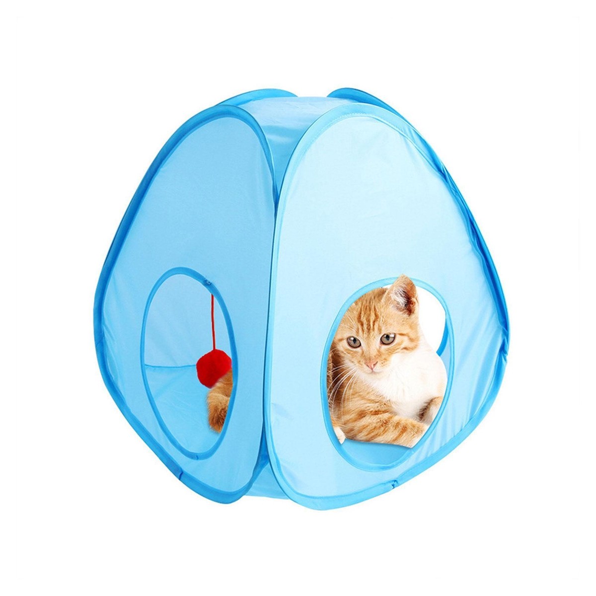 Cat Tents Indoor Cats Activity Center Cat Tunnel for Play Kitten