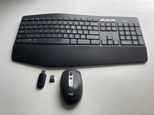 Logi K850 Wireless Keyboard and Logi M585 Wireless Mouse With Dongles