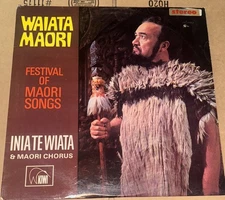 INIA TE WIATA: waiata maori - inia te wiata's festival of maori song KIWI 12" LP