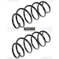 2X Fahrwerksfeder Triscan 875016073 2 Federn Satz Federnsatz FüR Ford