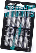 1200 Soldering Iron Tips Set 10PCS Long-Life Type Fit for SGS Certified Lead-F
