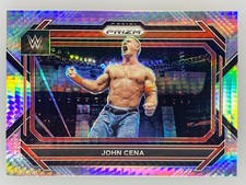 John Cena 2023 Panini Prizm WWE #54 Hyper Prizm Refractor 💥