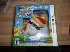 Poochy & Yoshi's Woolly World Amiibo Bundle Nintendo 3DS *GAME & AMIIBO SEALED*