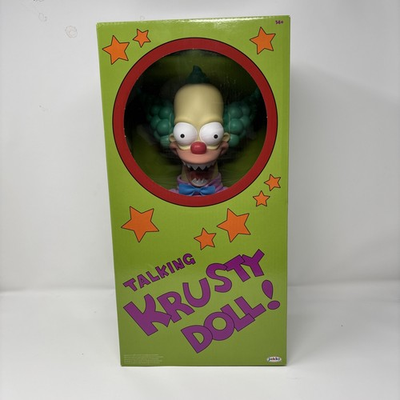 #ad The Simpsons Krusty the Clown Good amp; Evil 16quot; Talking Plush Doll $34.98
