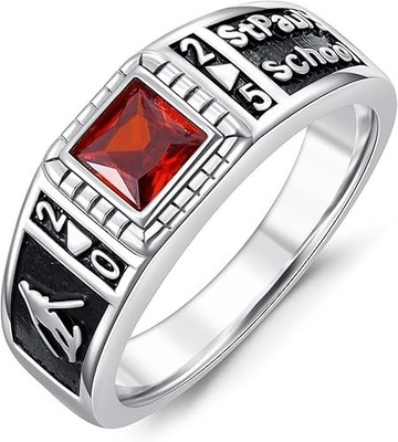 Personalized High School Class Ring Gift For Men Women Graduation Senior Student