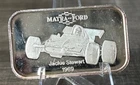 SILVER TOWNE “FAST FORDS” FINE SILVER ART BAR - 1969 JACKIE STEWART MATRA FORD