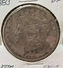 1883 Morgan Silver Dollar Average Circulated