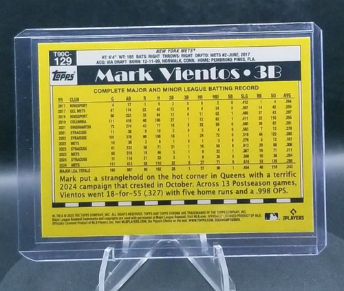2025 Topps Series 2 Chrome Silver Pack Mojo Refractor *You Pick* Sasaki RC - Picture 17 of 25