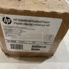 HP DesignJet Inkjet 36" x 150' Large Format Paper 4.9 mil Coated White Q1405B