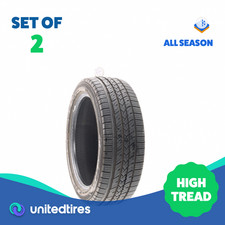 Set Of 2 Used 20550r17 Falken Pro G5 As 93h - 9.532