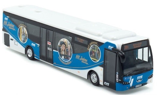 Maquette d'autobus VDL Citea LLE Hollandoto collection haut de gamme KVG Braunschweig 391