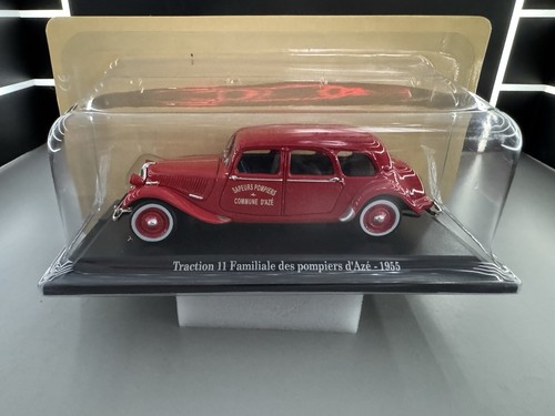1/43 Altaya Citroën Traction 11 Familiale Des Pompiers D’Azé 1955 (ZD) - Bild 2 von 5