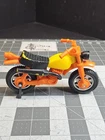 Vintage Tonka Made in Hong Kong Dirt Bike Motorcycle (Yellow-Orange) RV3