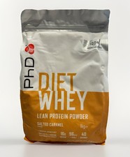 PhD Nutrition Diet Whey Lean Protein Powder 1kg Salted Caramel 24.99 per kilo