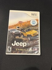 Jeep Thrills (Nintendo Wii, 2008) Original Package And Manual (D)