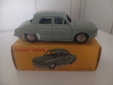 DINKY TOYS RENAULT DAUPHINE + BOITE D'ORIGINE 24E MADE IN FRANCE MECCANO