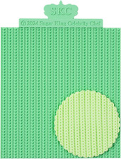 1 Pcs Sweater Texture Fondant Impression Mats(Style 1)