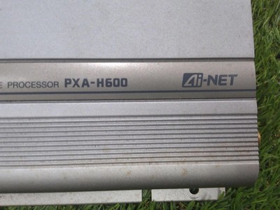 Alpine PXA-H600 DSP Digital Signal Processor Car Audio Unit Used