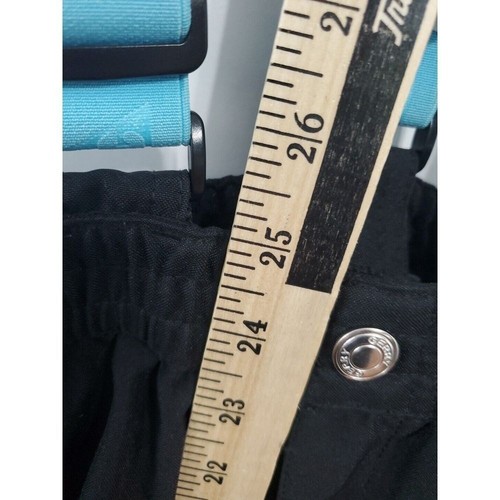 Gerry Girl's Youth Performance Overall Snow Pants Size XS 5/6 Black Fleece Lined - Picture 10 of 12