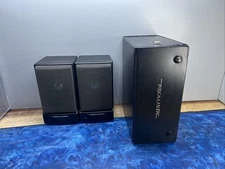 Vintage Realistic Speakers | Minimus 0.6 | Desktop Portable Battery | Amplified