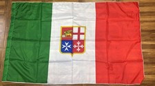bandiera italia marina militare stemma  150x90 cm bandiere flag 