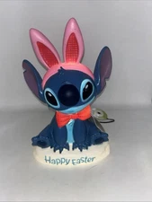 Stitch Easter Blow Mold Bunny 2025 Tabletop Battery Light Up LED 12" NEW