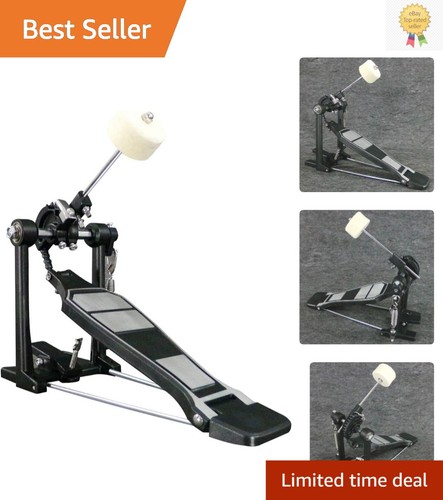 Aluminium Alloy Single Bass Drum Pedal - Lightweight & Durable Performance