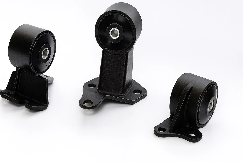 MMR PERFORMANCE  Swap Motor MOUNT KIT FOR EF CIVIC CRX 88-91 B18 B20 B16 CABLE - Image 2 of 4