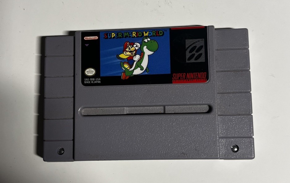 Super Mario World (SNES, 1991) Tested Working