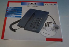 Olytel Natja ISDN PC Telefon Telefonanlage blau (W020-268)