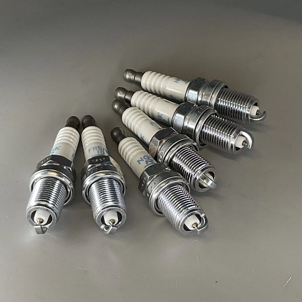 Bujía genuina Nissan OEM 6 piezas para Nissan Xterra 2000 2,4 L 3,3 L 224011-W615 Foto 3 de 4