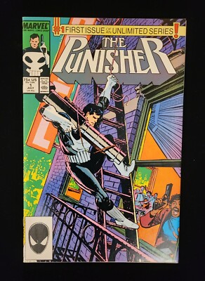 アメコミ THE PUNISHER #1 UNLIMITED SERIES The Punisher #1 of an Unlimited Series (July 1987) Vintage Marvel