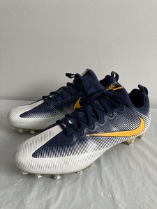 Botines De Fútbol Nike Para Hombre VPR picos Talla 13.5 Azul Amarillo  Swoosh | eBay