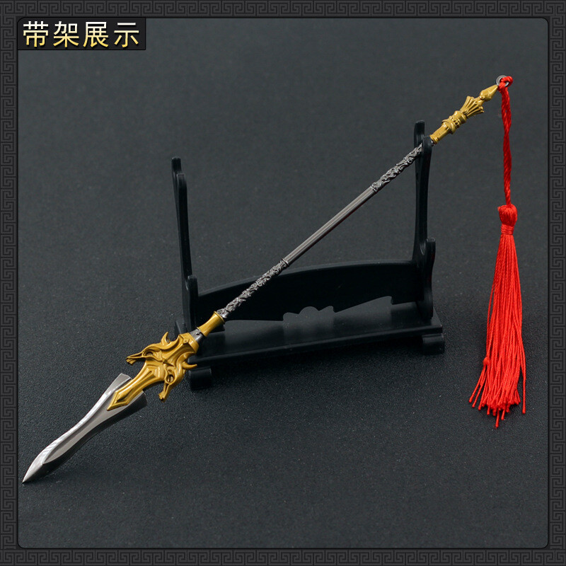 TOY 1:6 1/6 Chinese Sword Spear weapon FULL METAL china