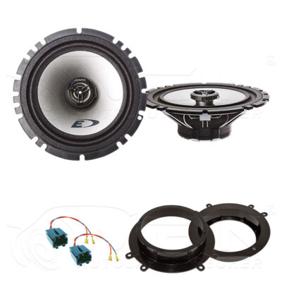 ALPINE LAUTSPRECHER für TOYOTA PROACE 1 2013-2016 Front Tür 2-Wege 220W #BXVW