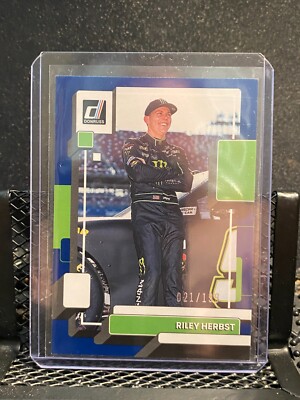 Riley Herbst 2023  Donruss   Blue # 21/199 - Card # 78      