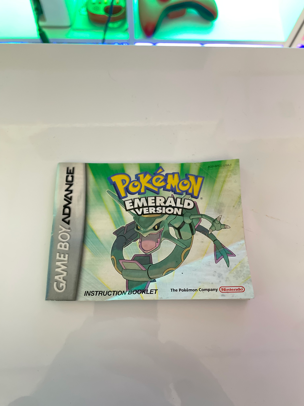 POKEMON EMERALD MANUAL ONLY
