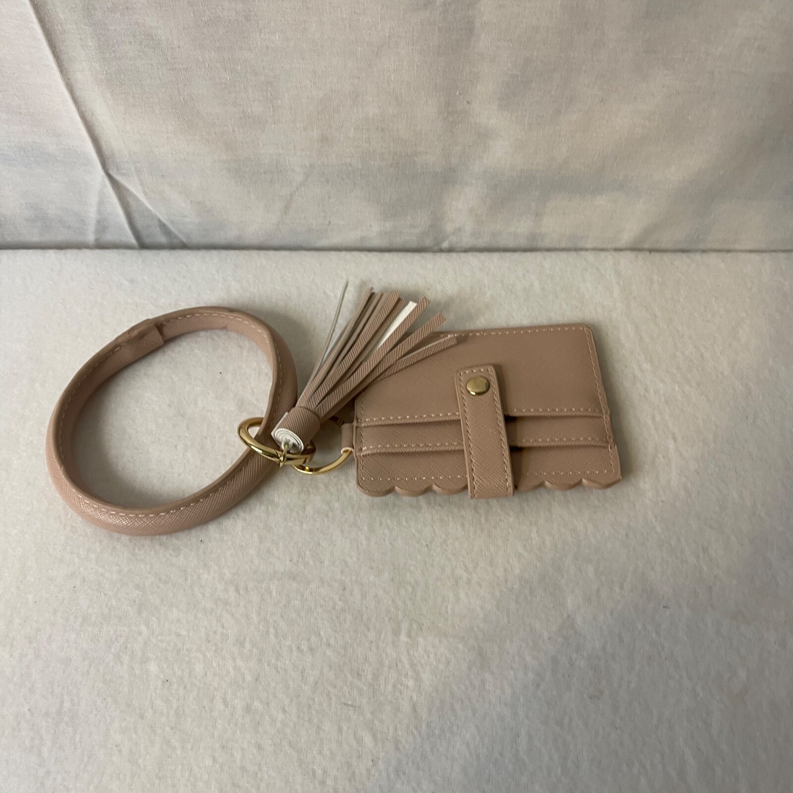 Stylish Tassel Bracelet Wallet with Card Holder and Keychain-image